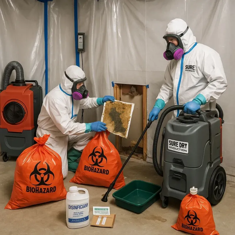 Contaminated Water Handling Protocols process in Bay Springs, MS