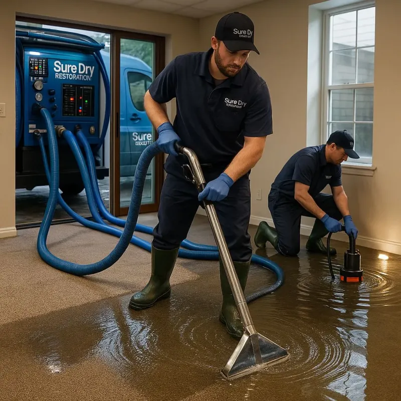 Water Extraction and Removal process in Bay Springs, MS